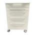 Edarredo JOY953 G/M передвижная тумба (цвет фасада и корпуса белый RAL9010)